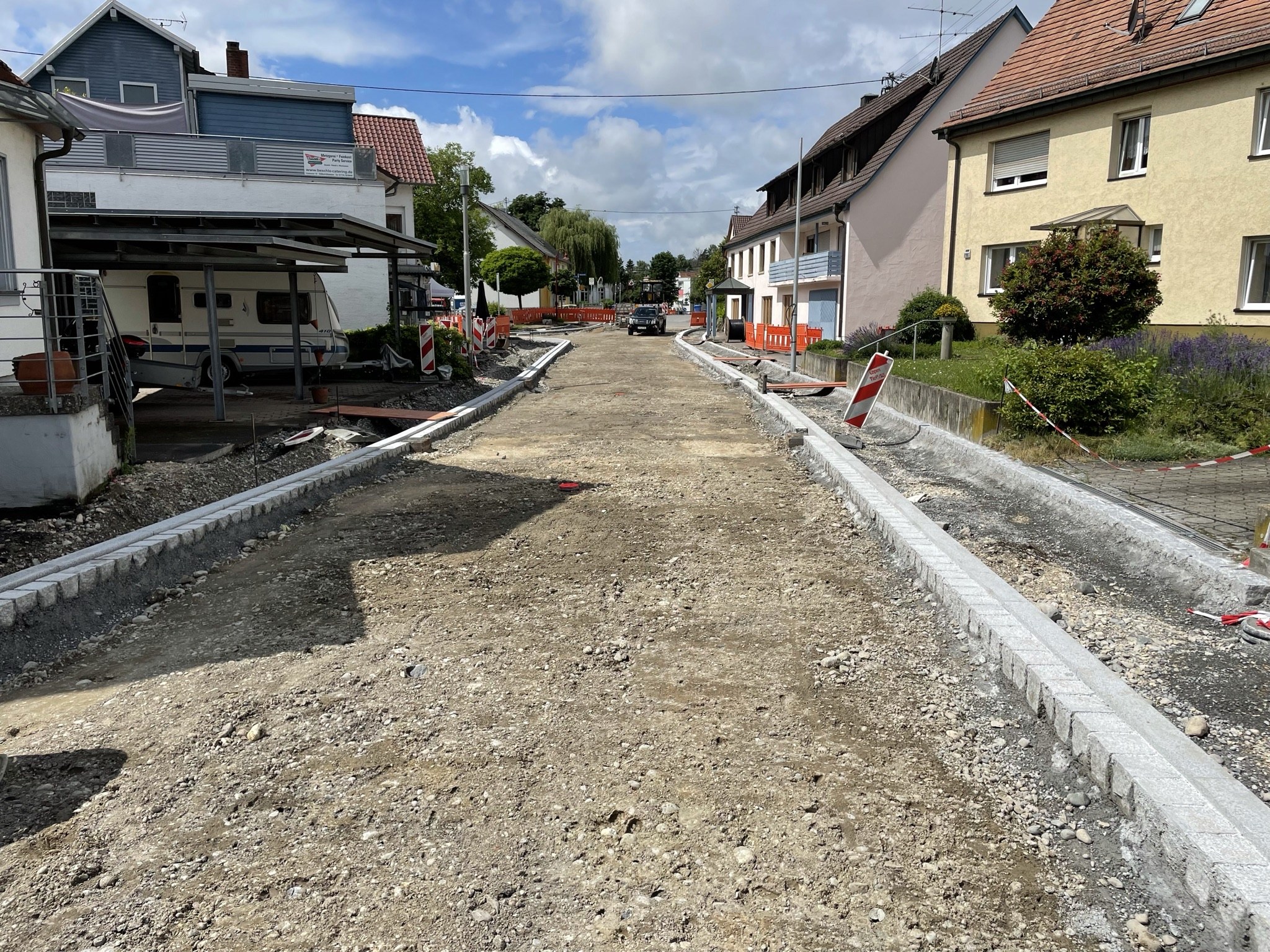 Erneuerung der Ortsdurchfahrt K6120 in Volkertshausen
